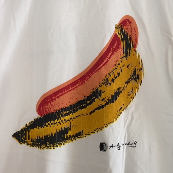 UniQlo/Andy Warhol Banana T-shirt / 4.99 SHIPPING - Picture 4 of 10